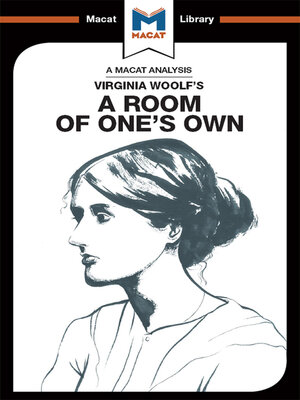 cover image of An Analysis of Virginia Woolf's a Room of One's Own